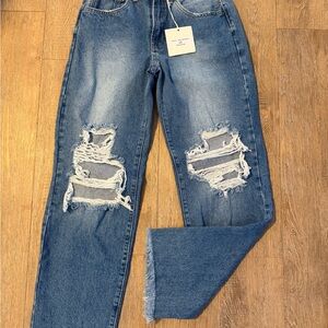 JBD Distressed Blue Jeans